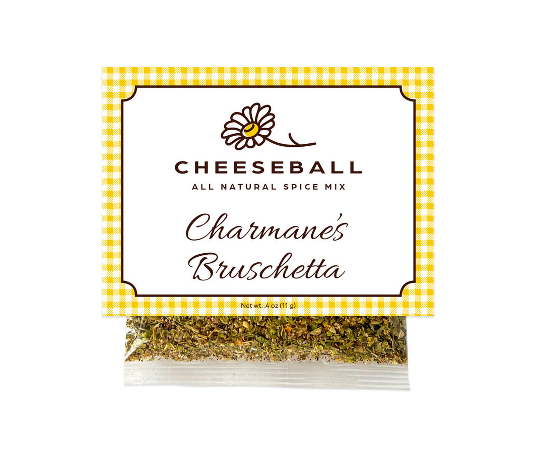 Charmane's Bruschetta Cheeseball