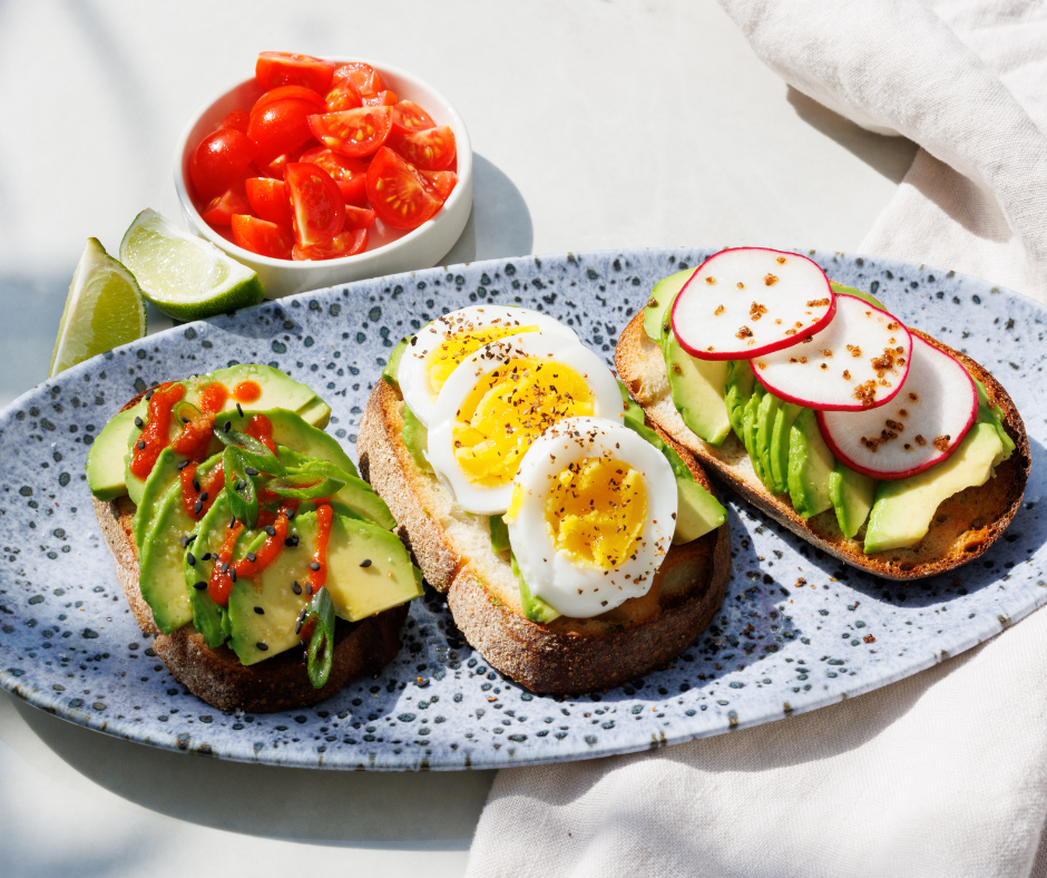 Avocado Toast 3 Ways