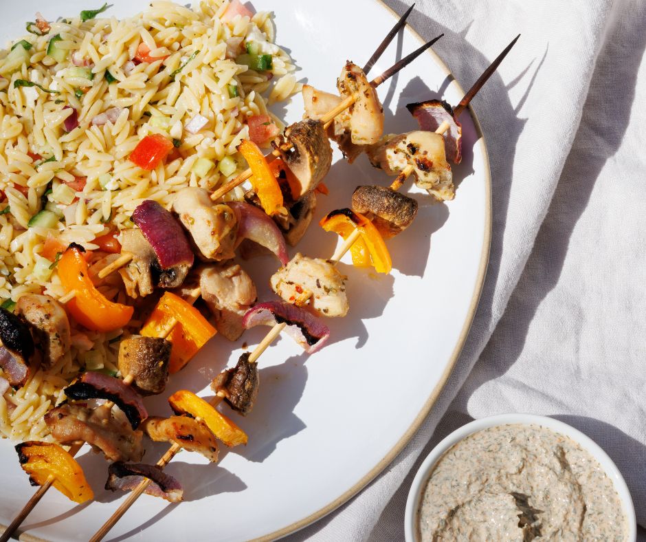 Mediterranean Chicken Skewers