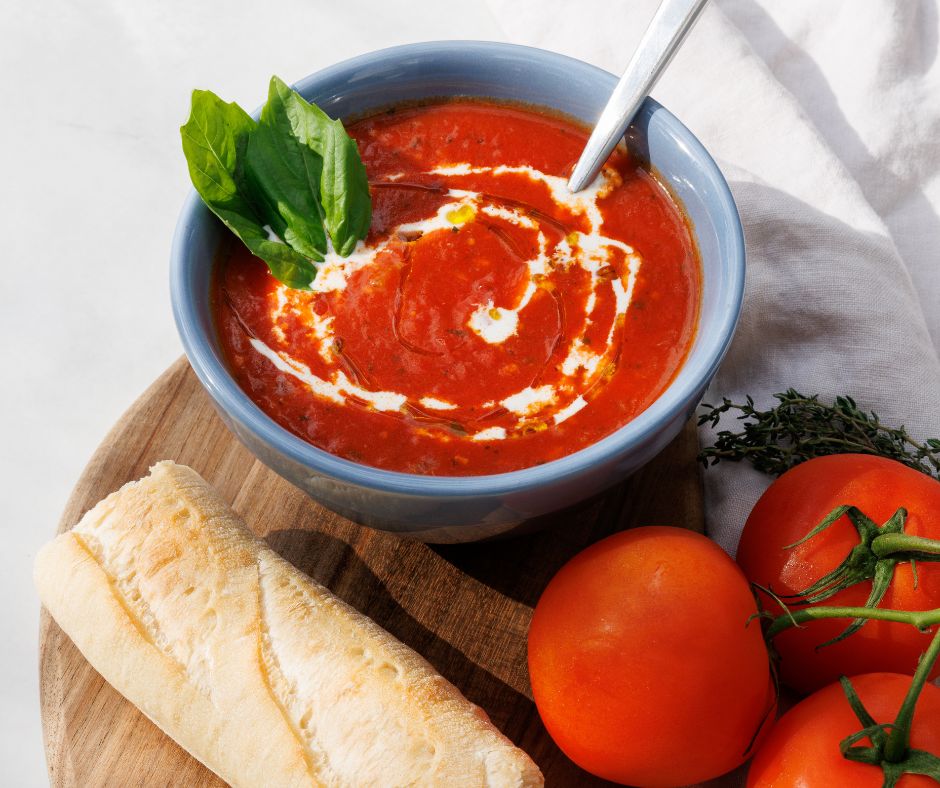 Smoky Tomato Basil Soup