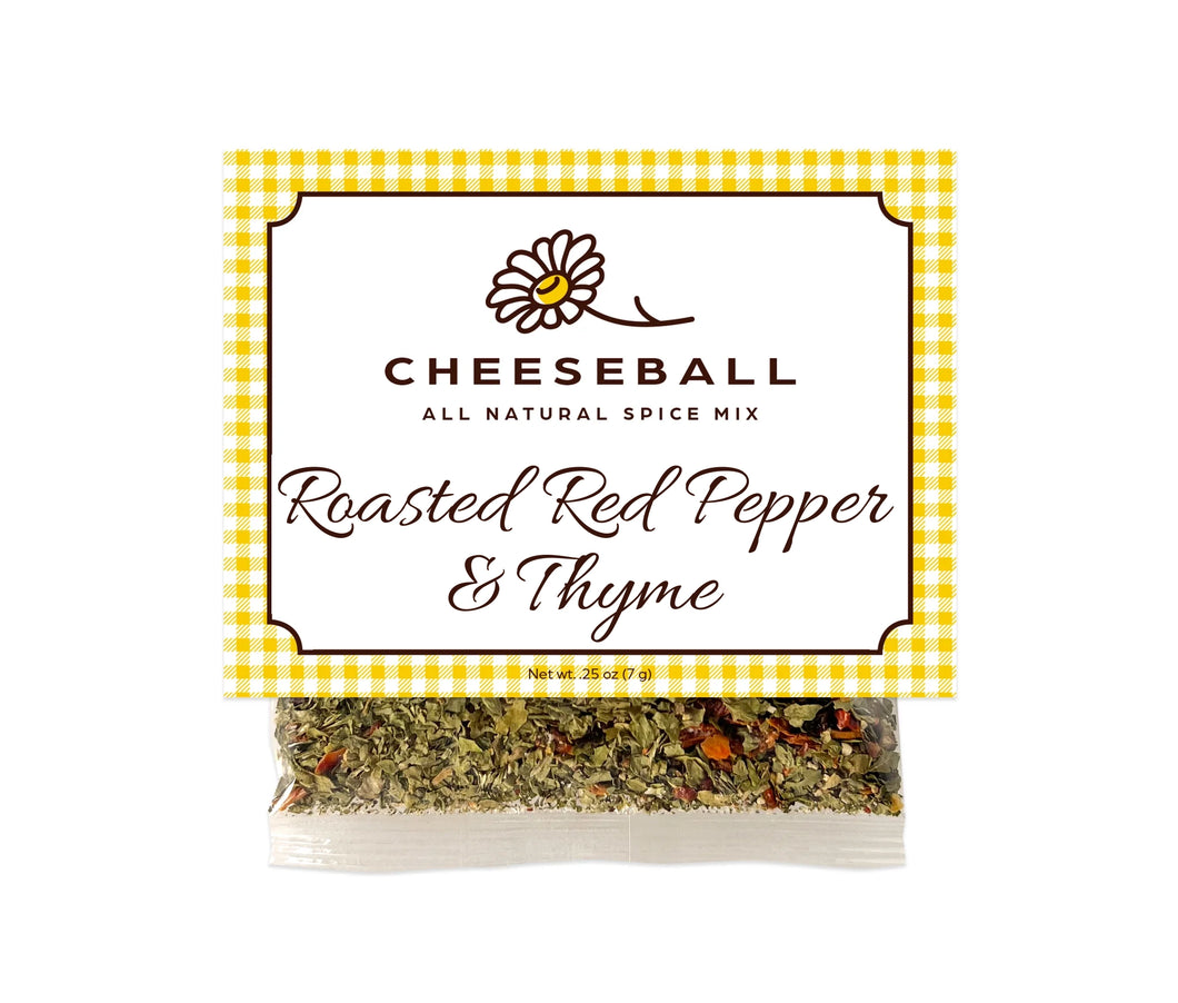 454-CP6 - Roasted Red Pepper & Thyme Cheeseball (Wholesale)