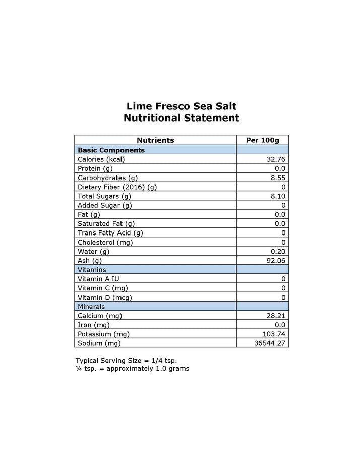 159-CP4 - Lime Sea Salt (Wholesale)