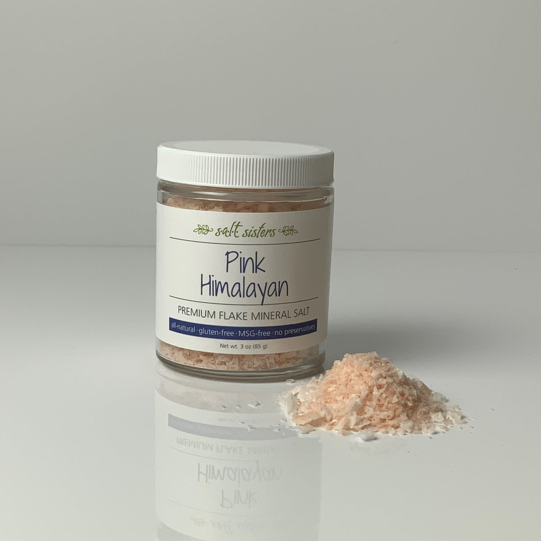 1901-CP12 - Pink Himalayan Flake Mineral Salt (Wholesale)