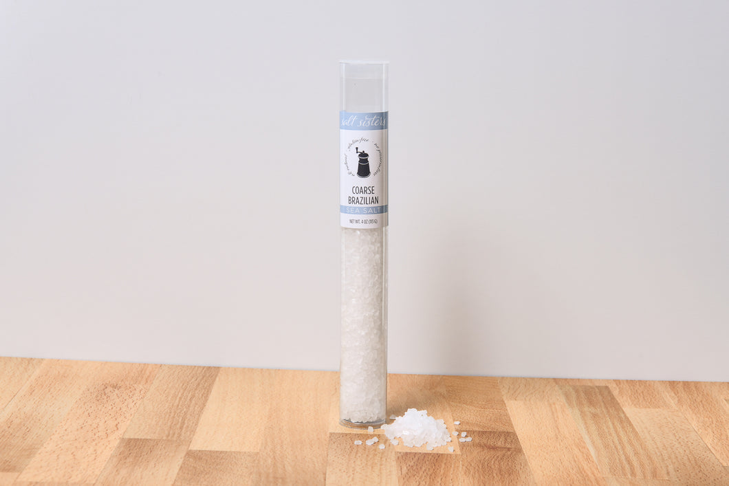 Coarse Brazilian Sea Salt (Case Pack of 6 Tubes) WHOLESALE