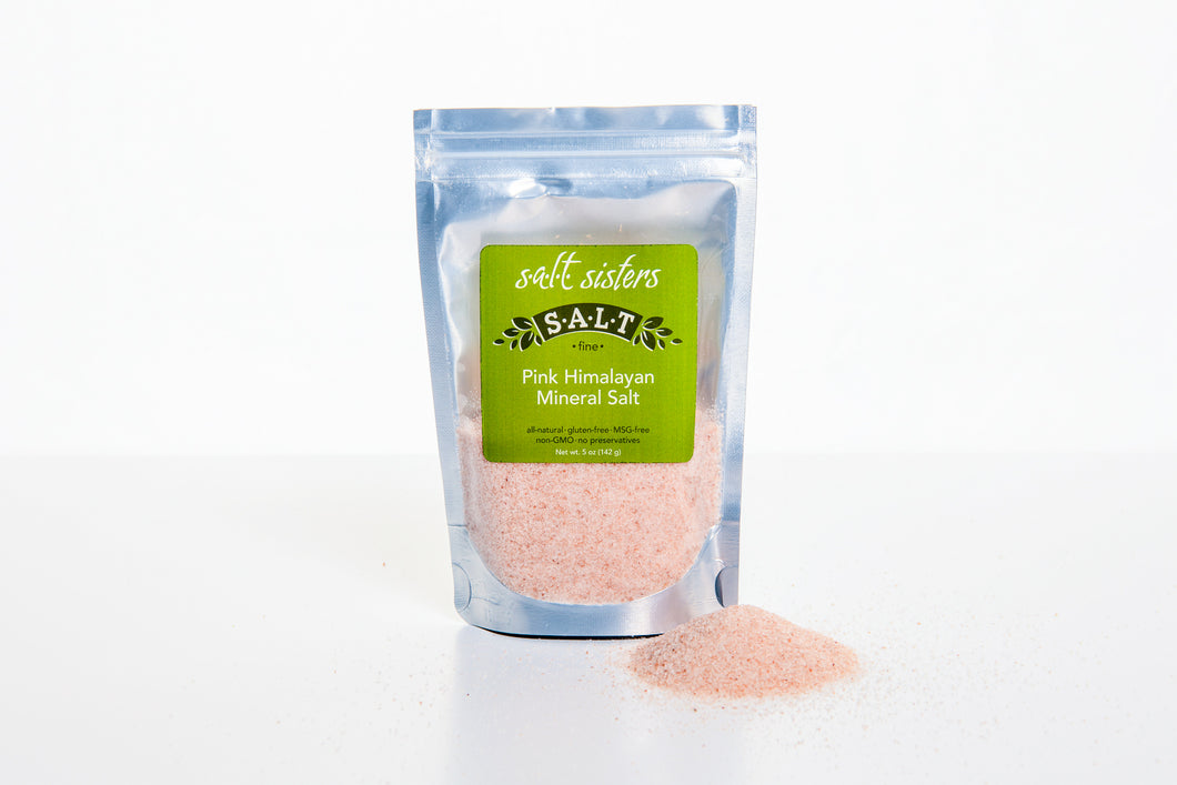 115-CP4 - Pink Himalayan Mineral Salt, fine (Wholesale)