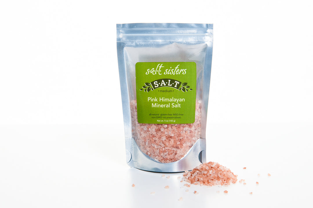 117-CP4 - Pink Himalayan Mineral Salt, medium (Wholesale)